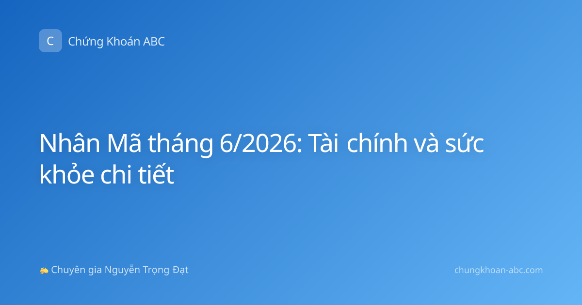 Nhân Mã tháng 6/2026: Tài chính và sức khỏe chi tiết